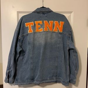 Tennessee Distressed Jean Jacket